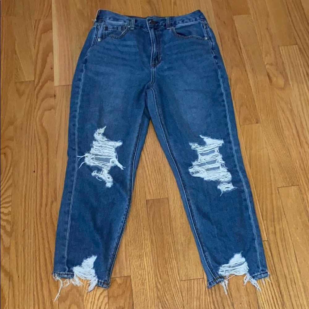American eagle high waisted  mom jeans